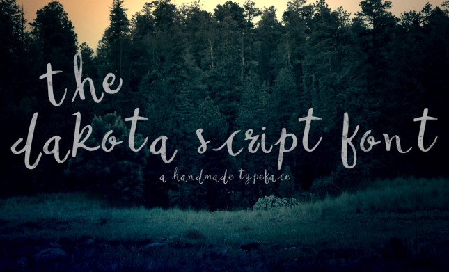 Dakota Script Font