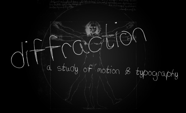 Diffraction Handwriting Font by Go Media's Arsenal