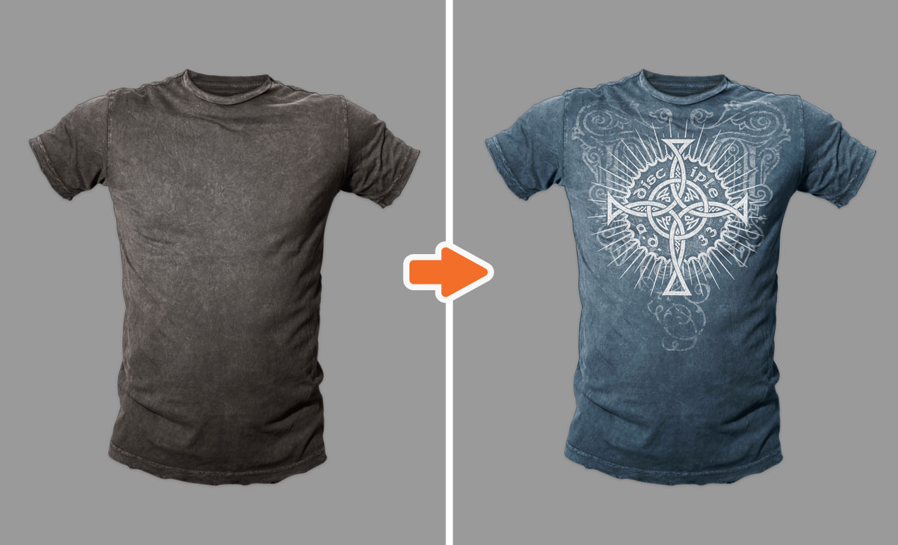 photoshop shirt template