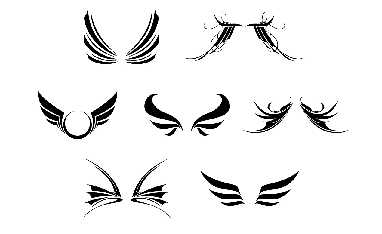 free vector clipart wings - photo #24