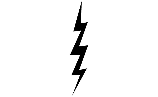 Lightning Bolt Vector Pack for Adobe Illustrator