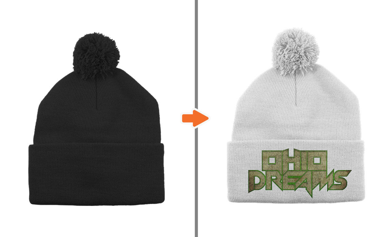 hat realistically hat beanie mockup photoshop hat photoshop mockup  pack template template the your