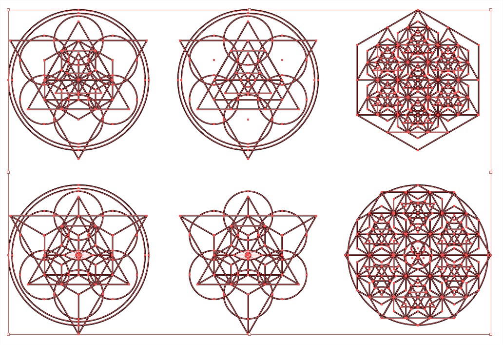 Sacred Geometry Vector Pack for Adobe Illustrator