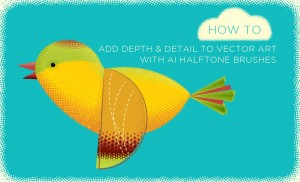 Halftone Brushes for Illustrator