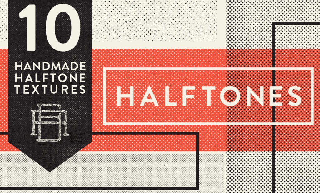 Handmade Halftone Texture Pack by Go Media