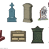 Tombstone Vector Pack