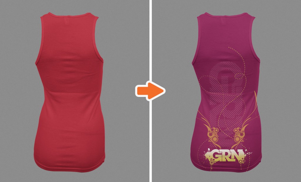 Ladies Tank Top Mockup Templates Pack by Go Media