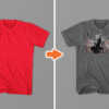 Adobe Photoshop Template Mens Tshirtflat3