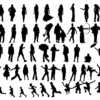 Human Silhouettes Vector Pack