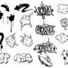 Graffiti Vector Pack for Adobe Illustrator